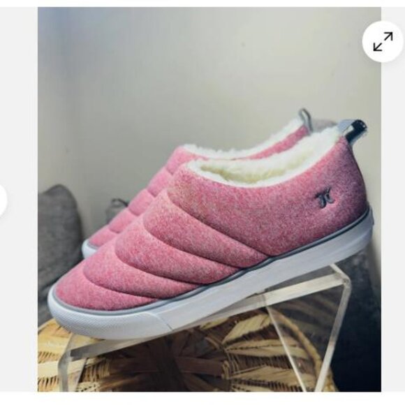 Hurley Arlo Puff Clogs Fabric Casual Slip on Pink Women's Size 9 M - Picture 2 of 8